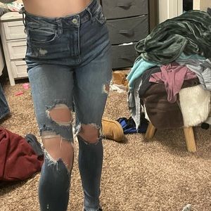 American eagle high rise jeans
